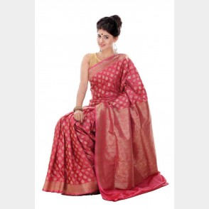 Silk Katan Sharee from Tangail with blouse piece